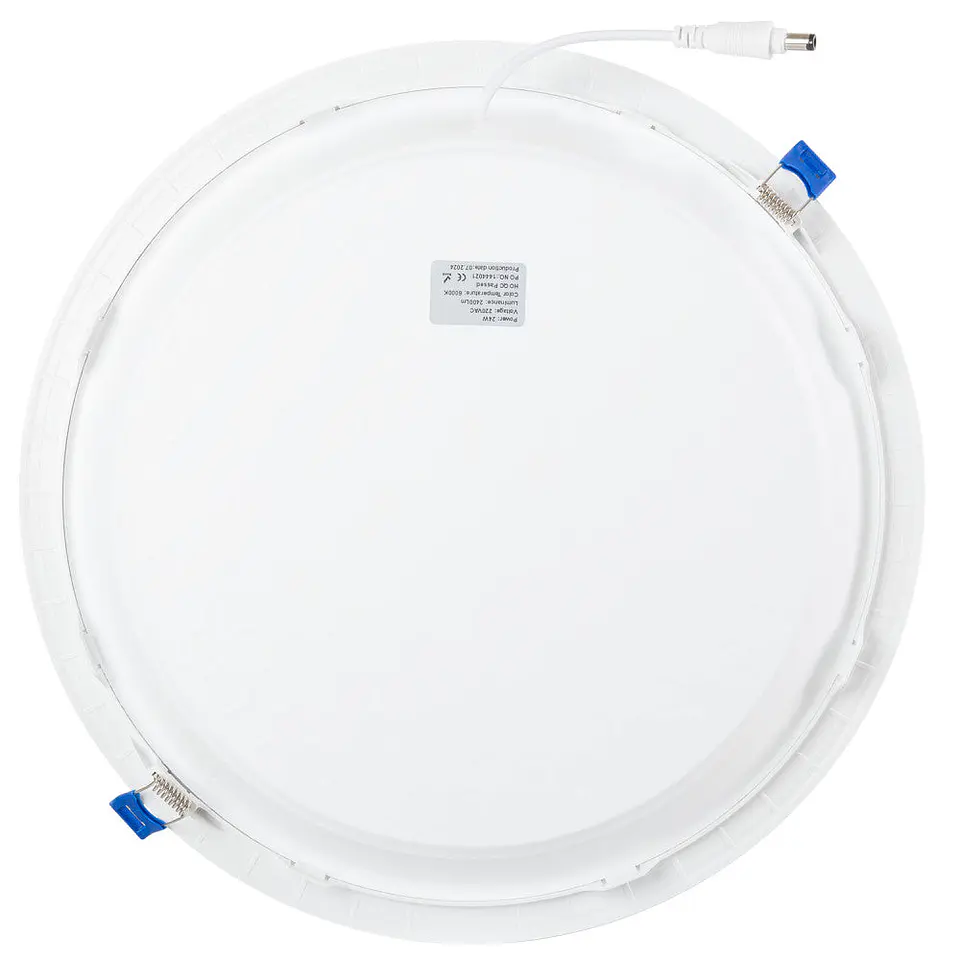 LÃ¢mpada embutida LED 100Lm/W 24W 2400Lm 4000ÂºK IP20 [HO-DLC-24W-2400LM-W] 5