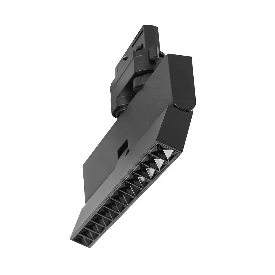 Epistar 5054 12W 1200Lm CCT (tom de luz Regulavel) TRIAC Lumiaria de trilho linear LED trifÃ¡sica [1916-TL-12W-3F-CCT] 5