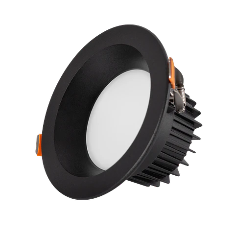 Foco Downlight Circular LED 9W 900Lm 6000ºK Antirreflexo UGR19 40.000H Preto