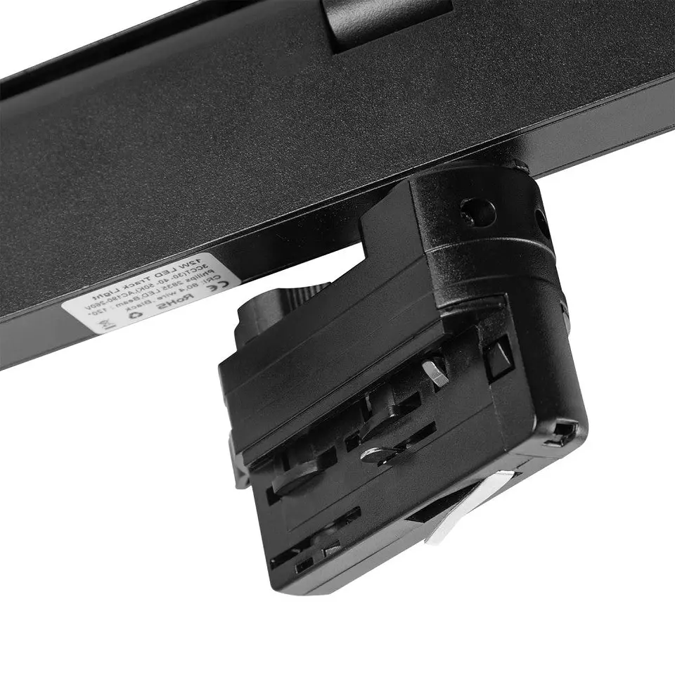 Epistar 5054 12W 1200Lm CCT (tom de luz Regulavel) TRIAC Lumiaria de trilho linear LED trifÃ¡sica [1916-TL-12W-3F-CCT] 6