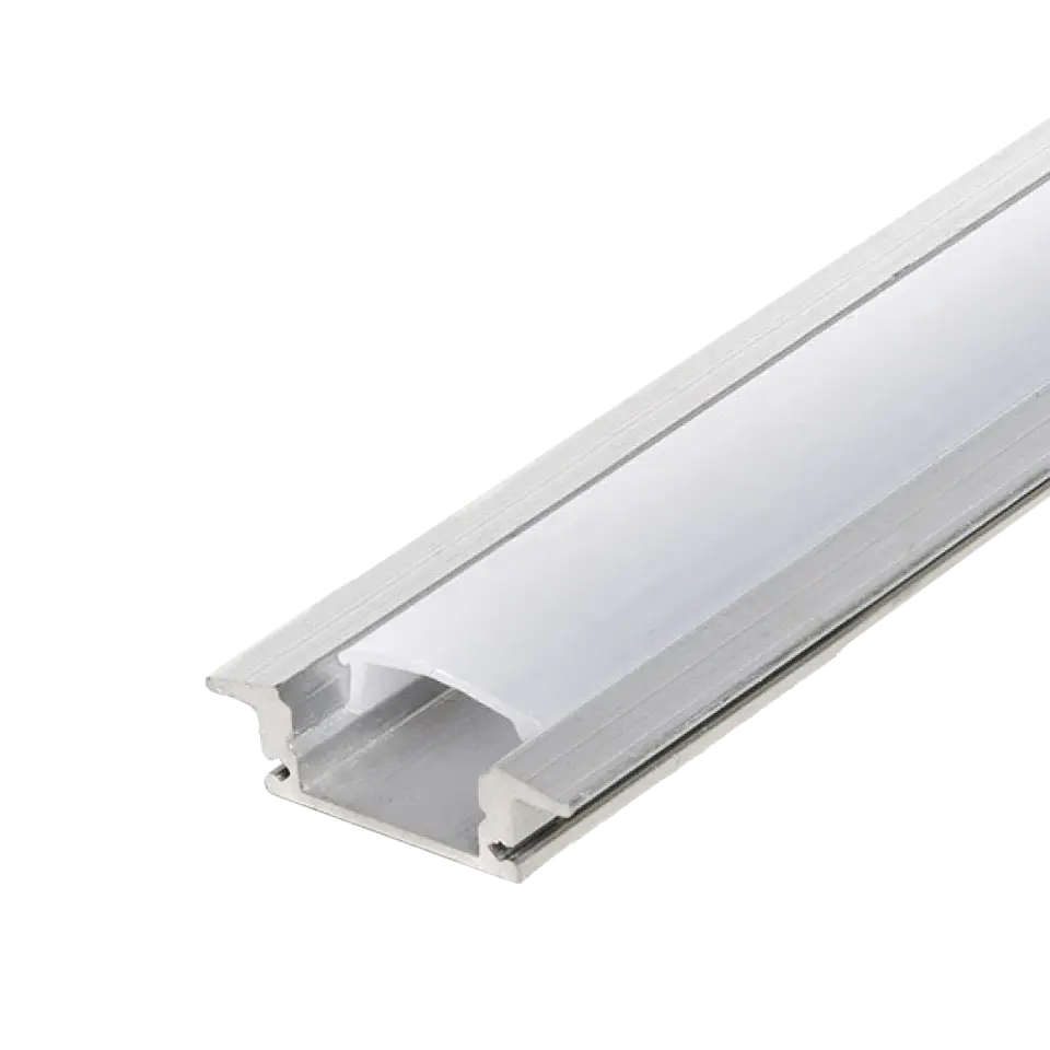 Perfil de AlumÃ­nio para Fita LED - Difusor Opala RL-A1708 x 2M [BX3-A1708] 1