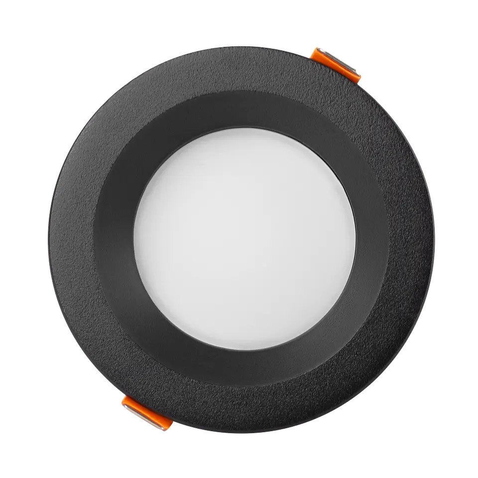 Foco Downlight Circular LED 9W 900Lm 6000ÂºK Antirreflexo UGR19 40.000H Preto 2