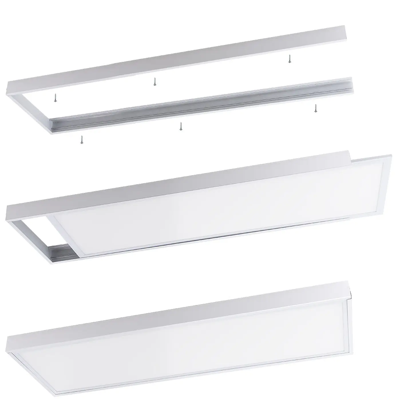 Marco InstalaciÃ³n Superficie Panel Led 1200x600 [BX3-M-P-1200600] 2
