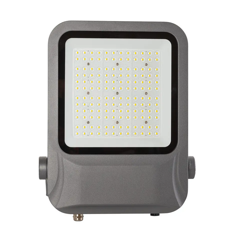 Proyector LED 100W 18000Lm 90Âº 4000ÂºK IP65 Transformador Moso 100.000H 12