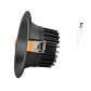 Foco Downlight Circular LED 9W 900Lm 4000ÂºK Antirreflexo UGR19 40.000H Preto - Thumbnail 3