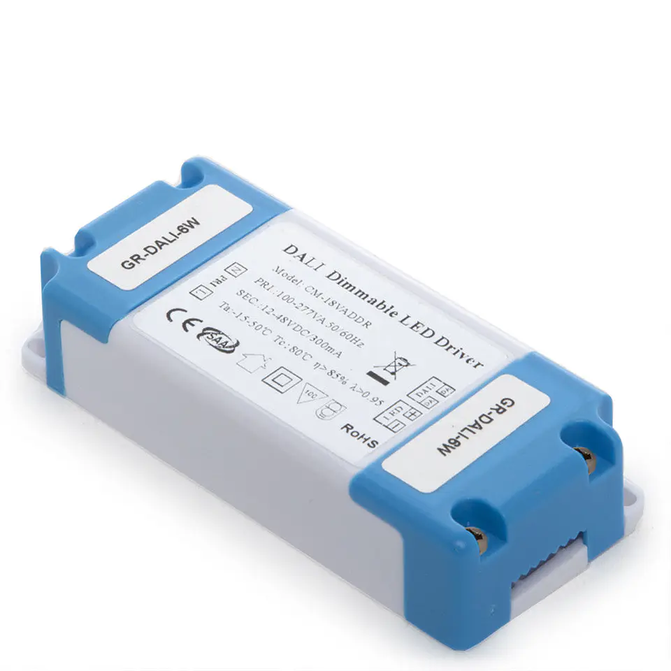 Driver CM-6VADDR Pot.6W V Out 12-48VDC 300 mA Clase II DALI [BX3-DALI-6W] 4