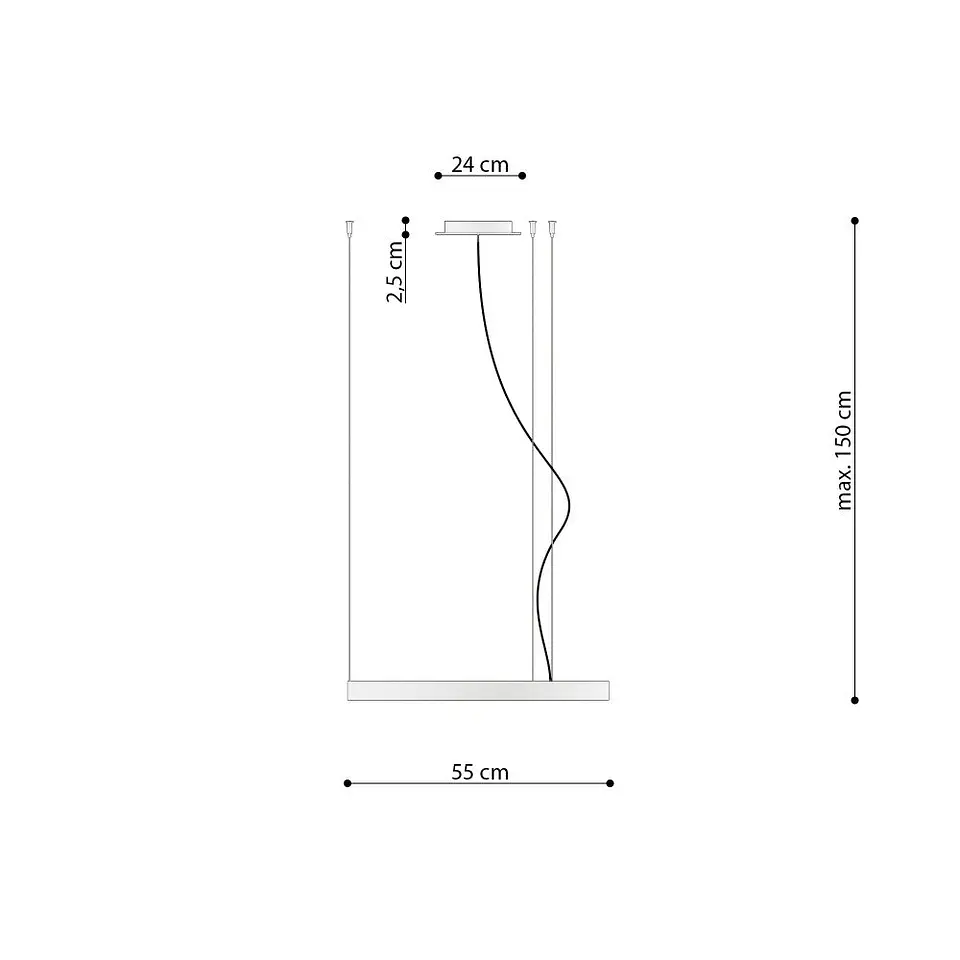 Lampada Pendurada RIO 55 3000K [SOL-TH.105] 8