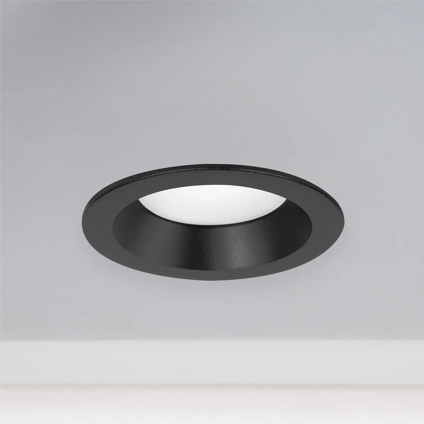 Foco Downlight Circular LED 9W 900Lm 3000ÂºK Antirreflexo UGR19 40.000H Preto 5
