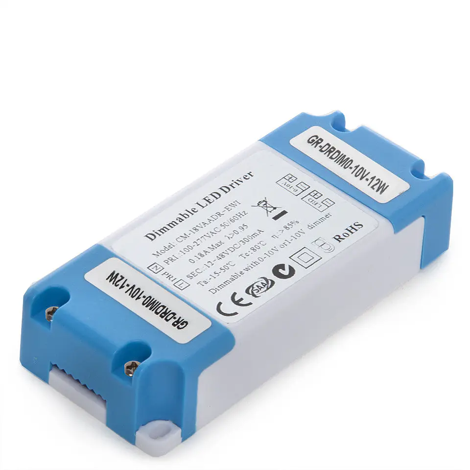 Driver CM-12VAaDR Pot.12W V Out 12-48VDC 300 mA Clase II 0-10V [BX3-DRDIM0-10V-12W] 3