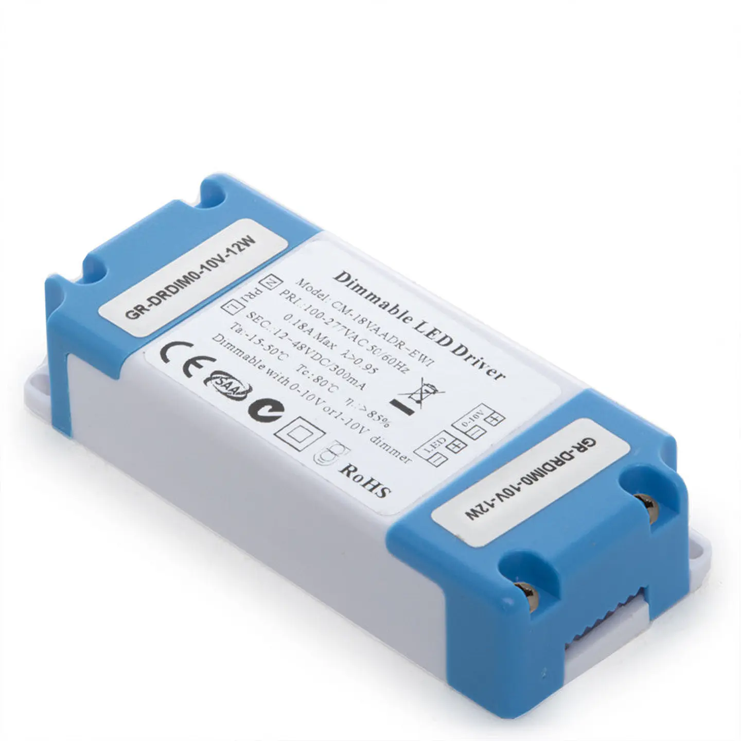 Driver CM-12VAaDR Pot.12W V Out 12-48VDC 300 mA Clase II 0-10V [BX3-DRDIM0-10V-12W] 4