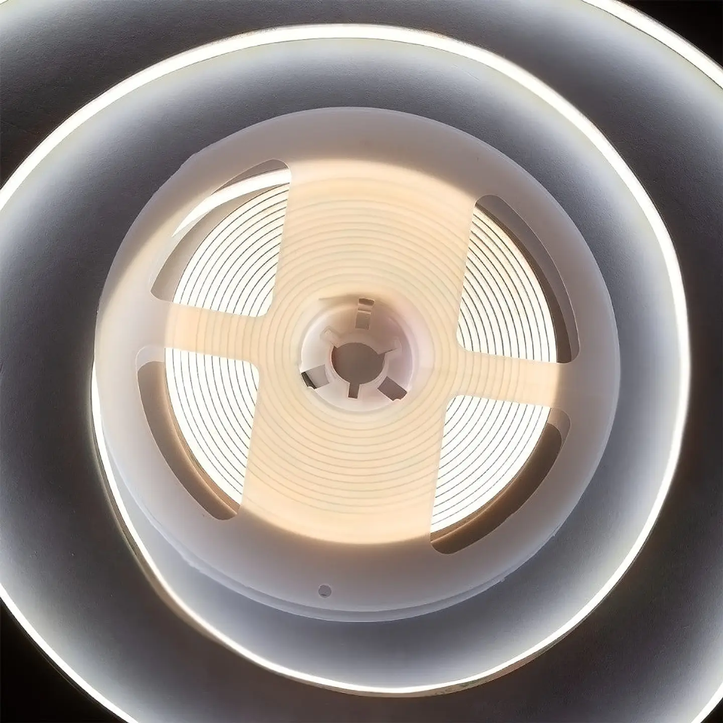 Fita LED COB 5M 12W/M 960Lm/M 2700ÂºK IP20 24VDC [SKY-FSLCOB-480L-10mm-WW] 3