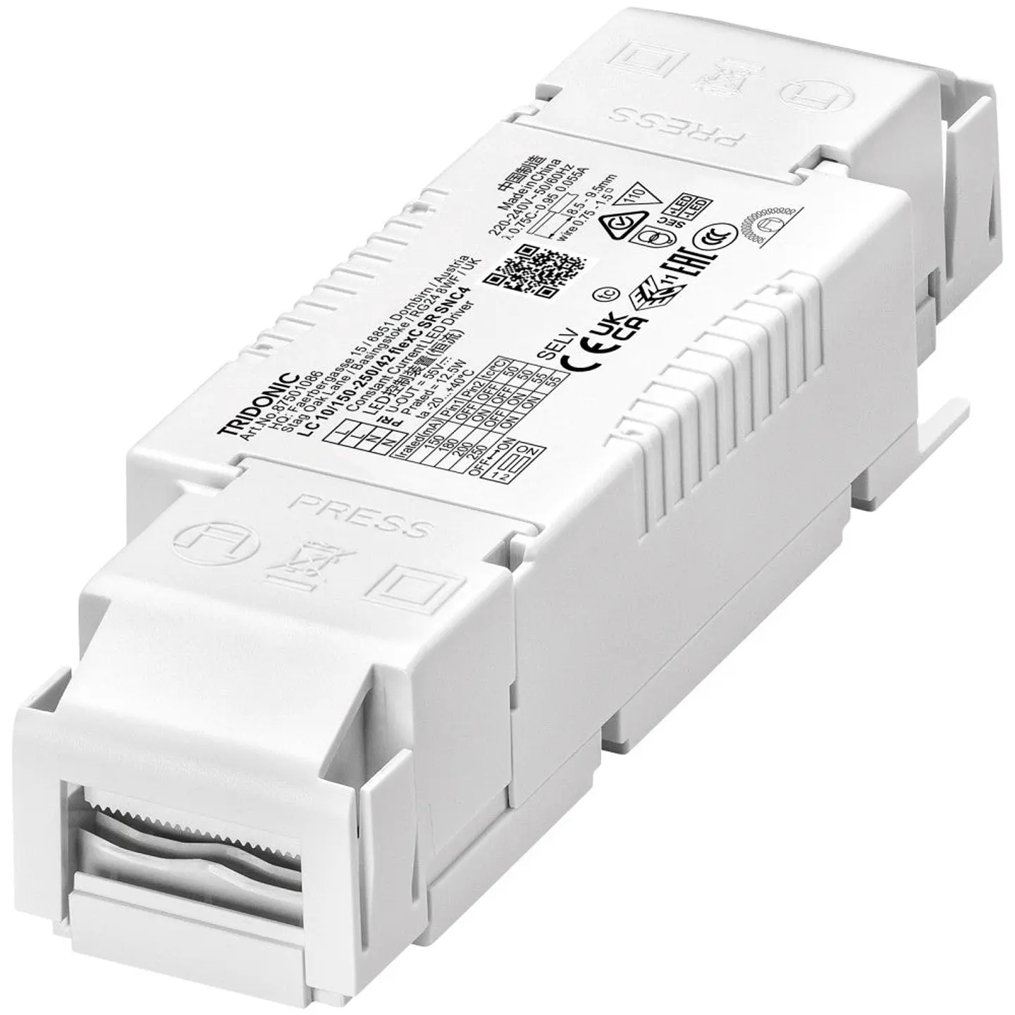 Driver TRIDONIC LC 10/150-250/42 flexC SR SNC4 [TRI-87501086] 1