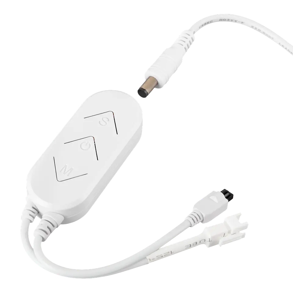 Controlador LED RGB Tuya App + Controle Remoto 12-24VDC IP20 4