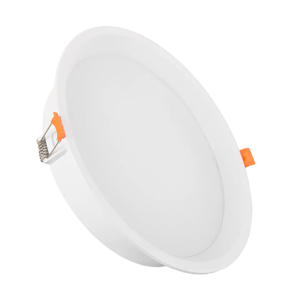 Downlight LED 24W 140Lm/W Driver LIFUD Flicker Free 6000ÂºK [HO-DL01-LI-24W-CW] 2