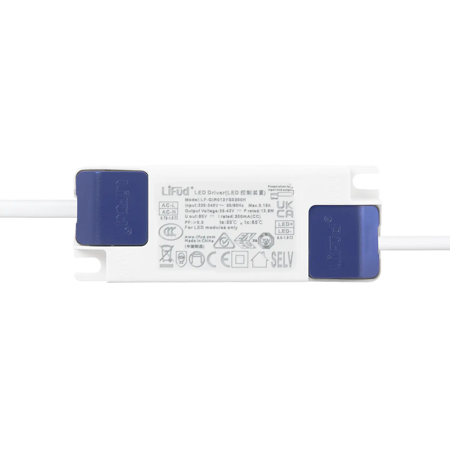Downlight LED 12W 140Lm/W Driver LIFUD Flicker Free 6000ÂºK [HO-DL01-LI-12W-CW] 3