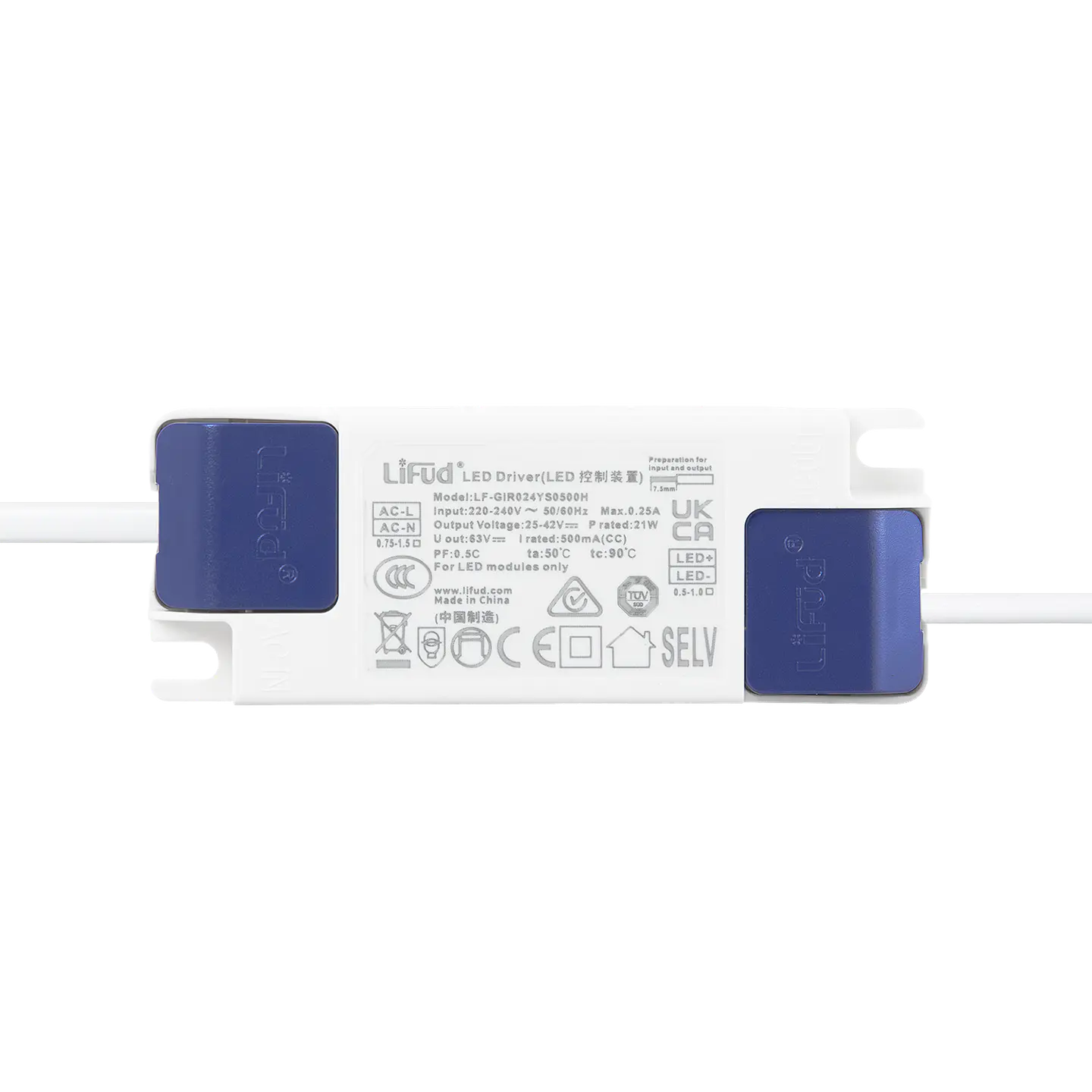 Downlight LED 20W 140Lm/W Driver LIFUD Flicker Free 4000ÂºK [HO-DL01-LI-20W-W] 3