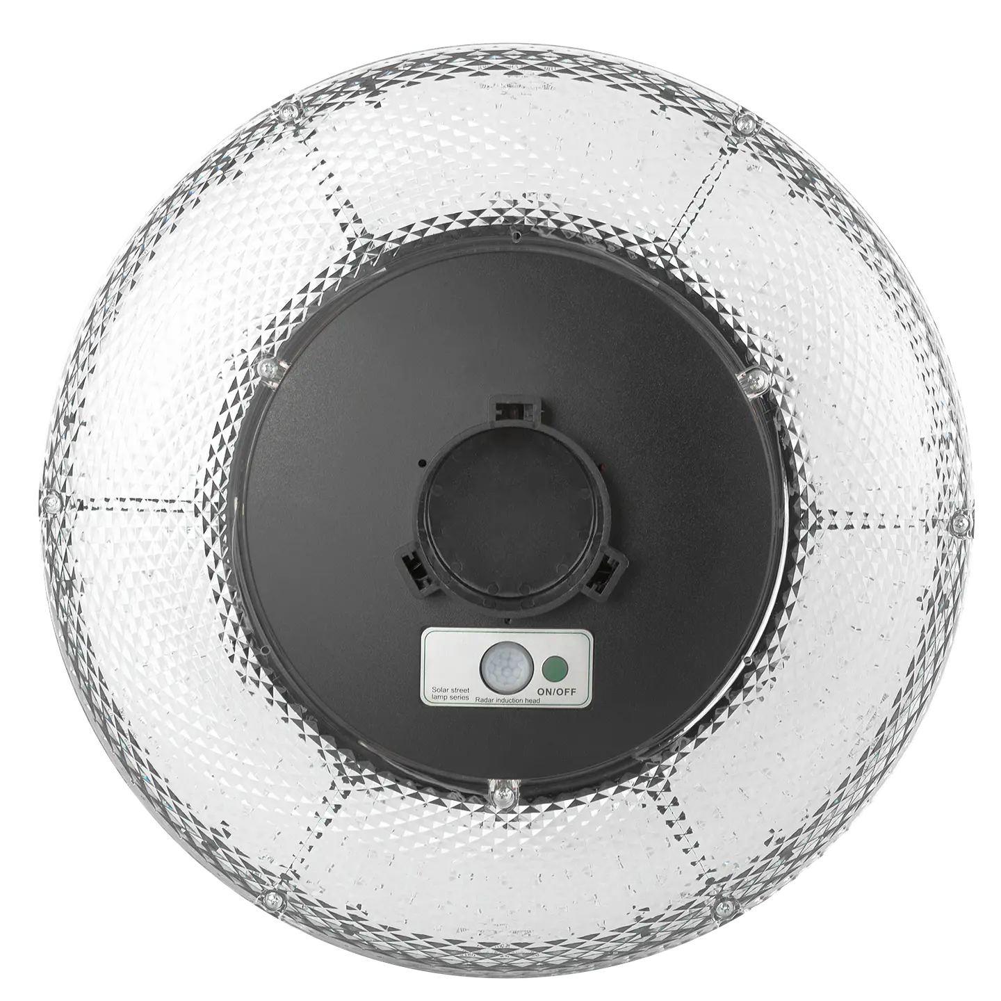 branco morno solar do sensor de controle remoto da luz de rua do diodo emissor de luz 100W 4