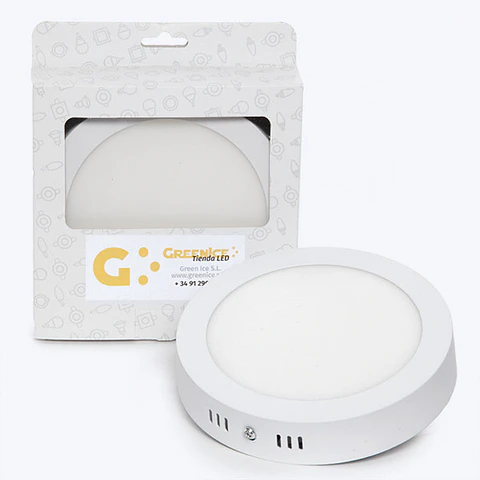 Plafon LED 12W 930Lm 4200ºK Circular Caso Personalizado 40.000H [GR-MZMD01-12W-W-EP02]