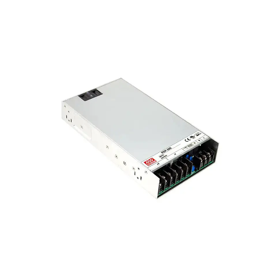 Rsp-500-48 Transformador Meanwell Em: 85-264Vac Fora: 48Vdc 10,5A 504W Pfc Isolamento 3000 Vac 1