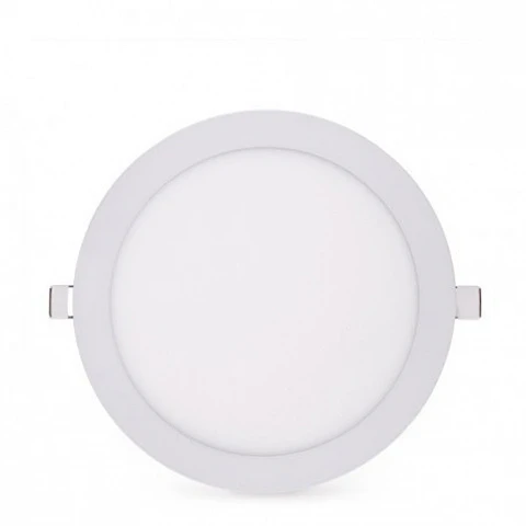 Placa LED 12W 805Lm 2700ºK Caixa Personalizada Circular 40.000H [HO-PLCIR-12W-WW-EP02]