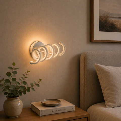 Aplique LED 10W 765Lm 4200ºK Spring-1 40.000H [HO-WL-SPRING-1-10W-W]