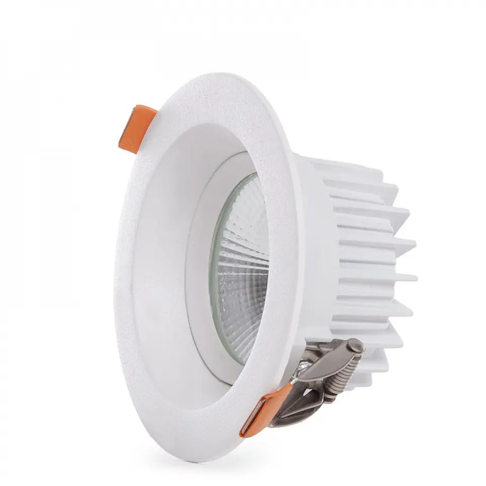 Foco Downlight Circular LED 7W 980Lm 4200ÂºK Antirreflexo UGR19 40.000H [HO-DL-AD-COB-7W-W] 1