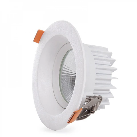 Foco Downlight Circular LED 7W 980Lm 2700ºK Antirreflexo UGR19 40.000H [HO-DL-AD-COB-7W-WW]