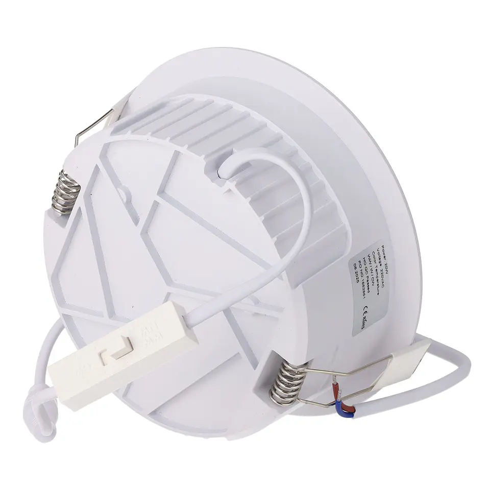 Downlight LED 20W 4 CCT (tom de luz regulÃ¡vel) 140LM/W UGR17 Driver Lifud 2