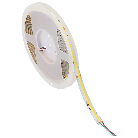 Fita LED COB 5M 12W/M 700Lm/M 4000ºK IP67 24VDC