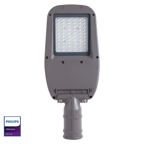 Candeeiro de Rua LED 60W 10,000Lm 5000K 0-10V Philips Xitanium IP65 PRO SMD5050 100,000H