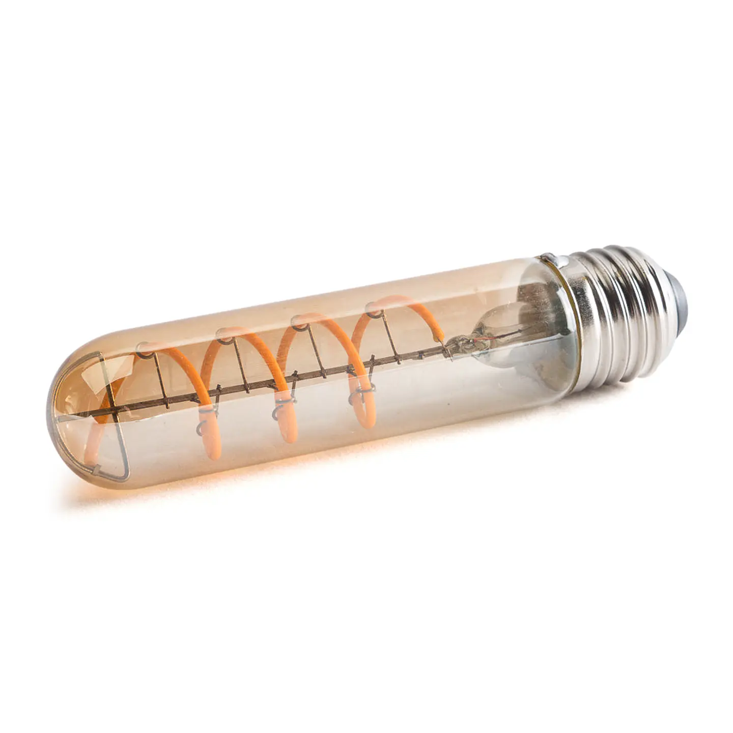 LÃ¢mpada LED E27 4W 380Lm 2000ÂºK Filamento 40.000H [WR-T125-4W-R] 3