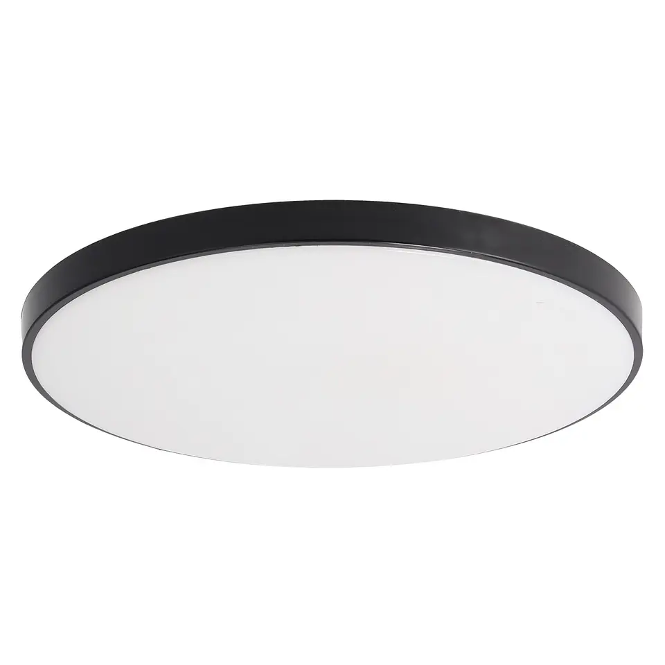 LuminÃ¡ria de teto LED para exterior 15W 1500Lm CCT (tom de luz regulÃ¡vel) 3000-4000-6500ÂºK IP65 Acabamento preto 2