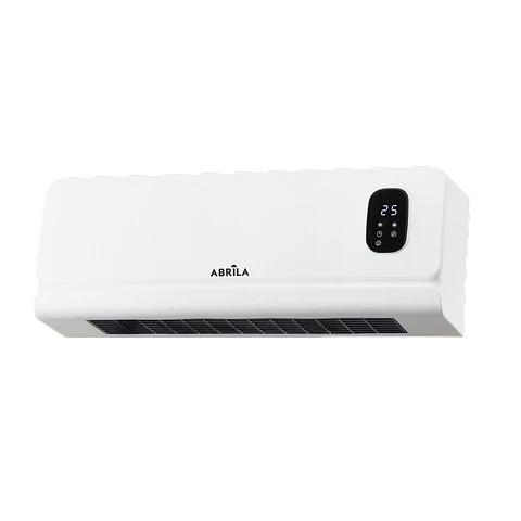 PTC de Ceramica dividida Taxus 2000w branco 2 Potencias display remoto temporizador seguro 16x45x12,2cm
