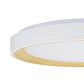 LuminÃ¡ria de teto LED decorativa 40W CCT 3000-6000ÂºK (tom de luz regulÃ¡vel) com controle remoto e acabamento branco - Thumbnail 4