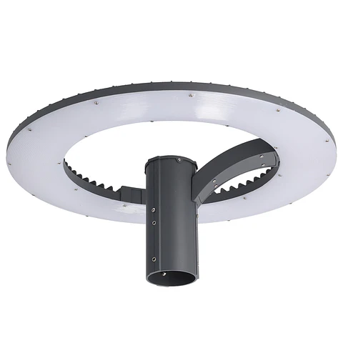 Lumiaria LED de rua 60W Philips Luxeon SMD 3030 160 lm/W, driver Inventronics, IP65, 120°, 5000K