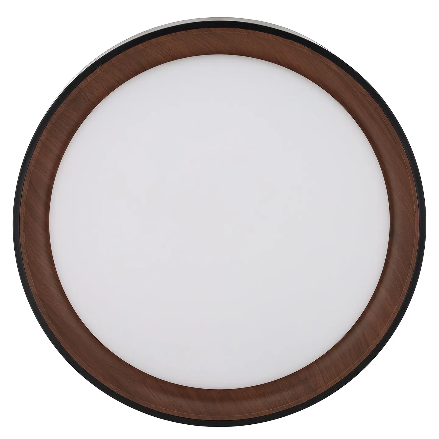 LuminÃ¡ria de teto LED decorativa 40W CCT 3000-6000ÂºK (tom de luz regulÃ¡vel) com controle remoto e acabamento preto 5