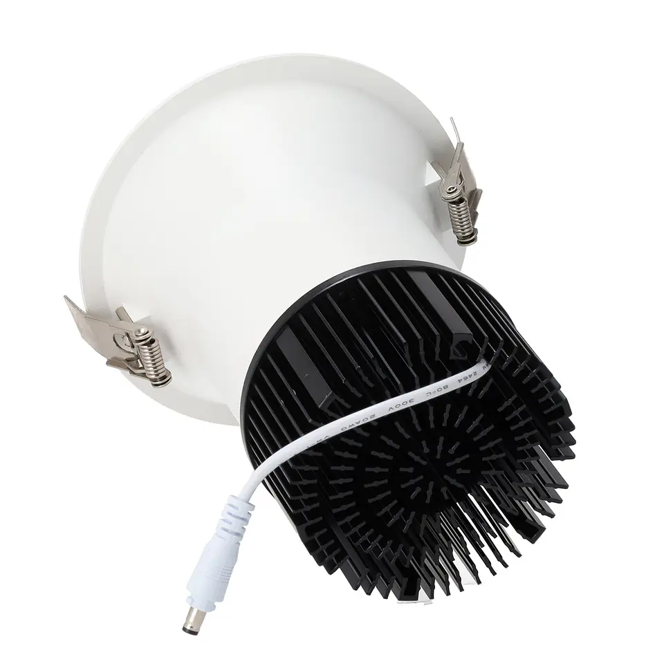 Downlight LED 30W, 90 lm/W, UGR<15, CRI>95, 4000K, Driver Lifud, 50.000 horas 4
