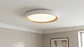 LuminÃ¡ria de teto LED decorativa 40W CCT 3000-6000ÂºK (tom de luz regulÃ¡vel) com controle remoto e acabamento branco - Thumbnail 6