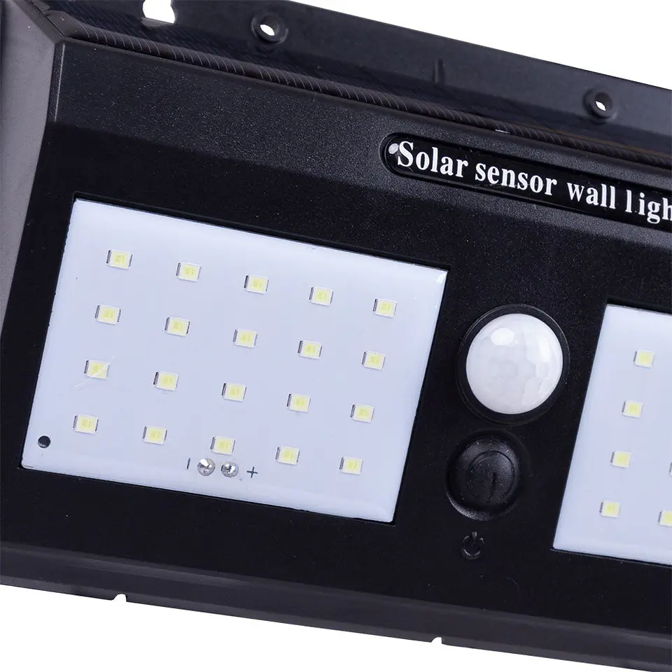Aplique LED 6000ÂºK Sensor Solar IP65 40.000H [HO-SW8019-PIR] 3