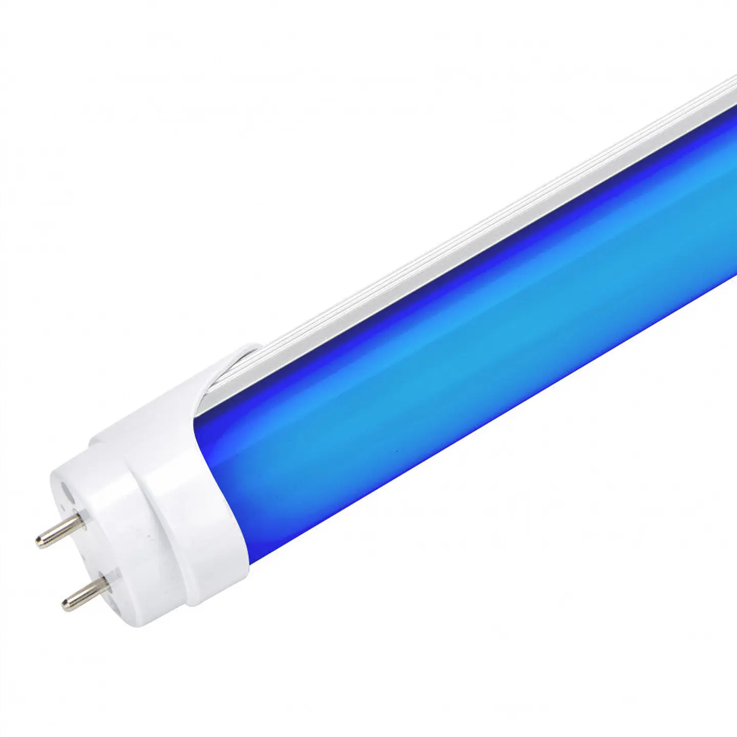 Tubo LED T8 18W 1.500Lm 120Cm Difusor Opala - Azul 40.000H [BX3-T8-1200-18W-BO] 2