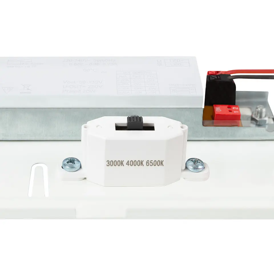 Equipamento LED ImpermeÃ¡vel de 60W com 7200Lm IP65 CCT (Tom de Luz RegulÃ¡vel) 3000-6500ÂºK 110Âº TridÃ³nico Sem CintilaÃ§Ã£ 3