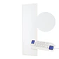 Painel LED 50W 5000Lm 6000ÂºK 120X30Cm 40.000H Driver Lifud UGR17 [HOPBD30120LIUGR17-CW] - Thumbnail 1