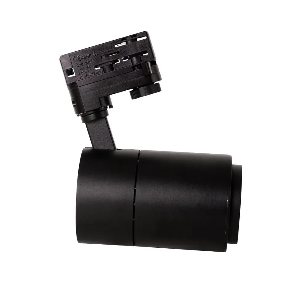 Refletor de trilho LED multiÃ¢ngulo Triac 30W 2700Lm CRI90 3CCT Trifasico 40.000H [1916-TRL30W] 6