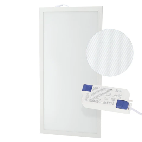 Painel LED 28W 2800Lm 4000ºK 60X30Cm 40.000H Driver Lifud UGR17 [HOPBD3060LIUGR17-W]
