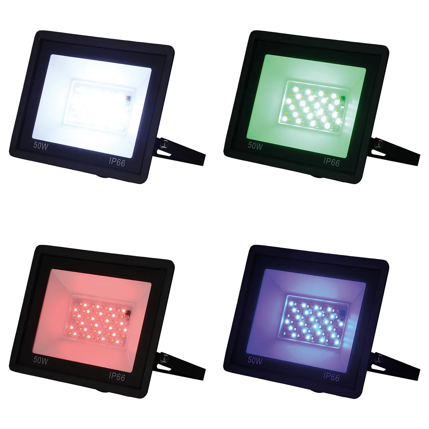 Projetor LED RGBW com controle remoto 20W [HO-ICRGBFL-20W] 5
