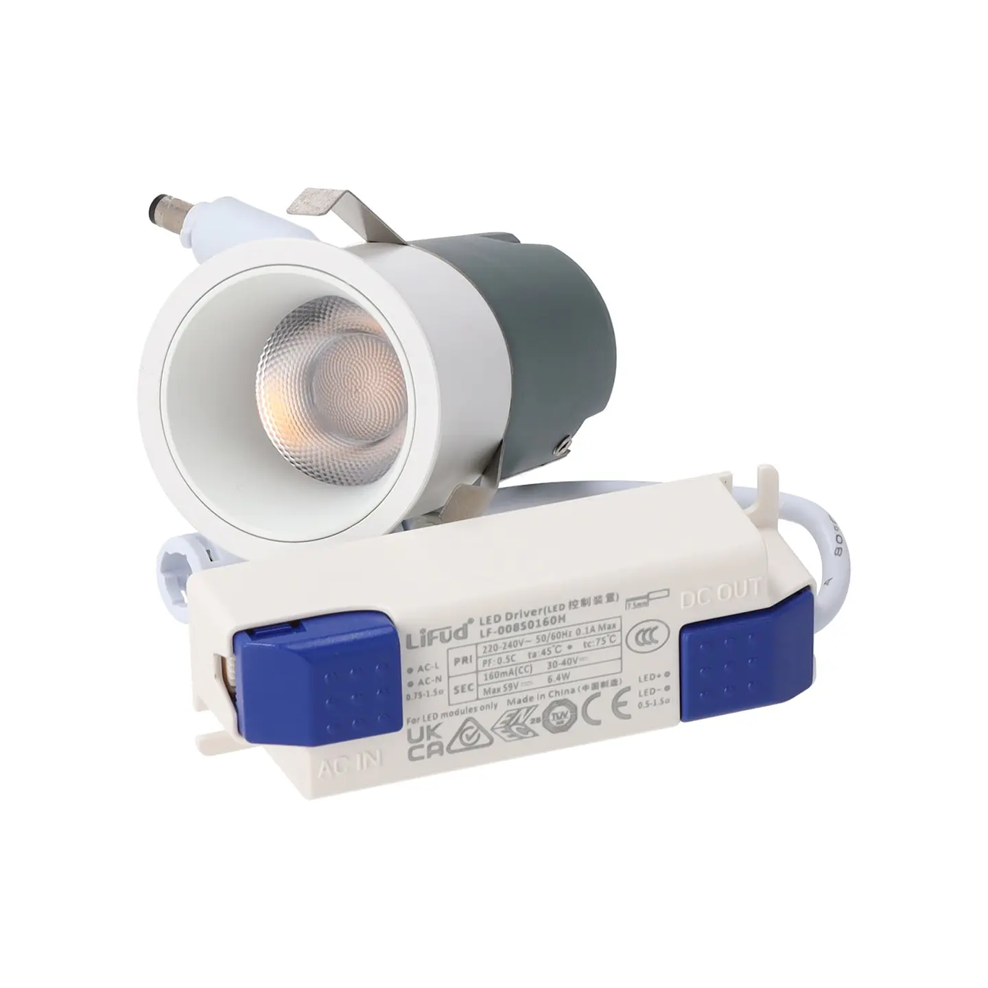 Downlight Spot LED 7W 700Lm 2700ÂºK Circular PRO SMD3030 50.000H 1