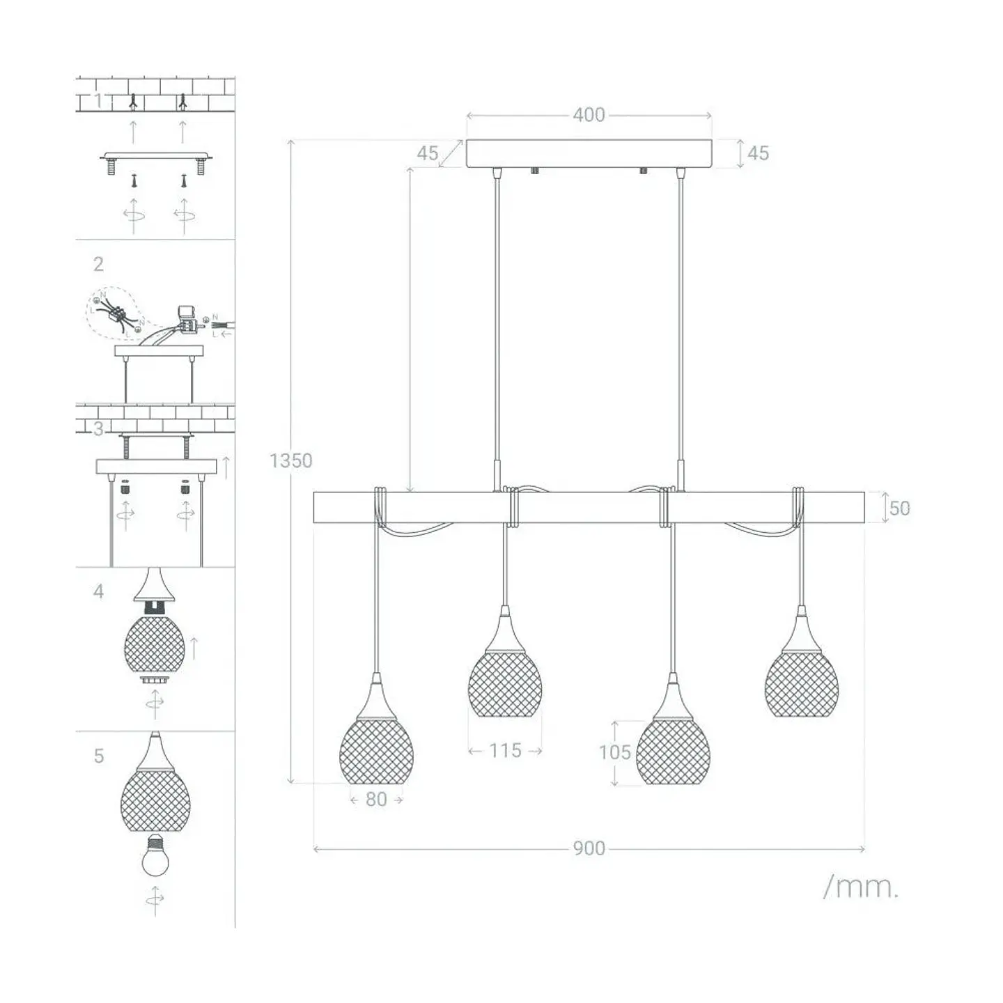 Lampada Pendurada 
