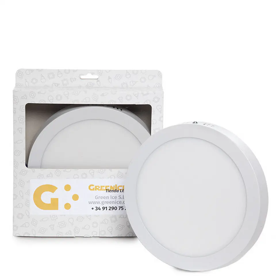 Plafon LED 18W 1190Lm 4200ÂºK Circular Caso Personalizado 40.000H [JL-JM18WR-W-EP01] 1
