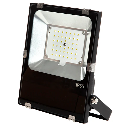 Holofote LED 30W 5100Lm 4200ºK PRO SMD3030 IP65 Regulavel 100.000H [1916-NS-HVFL30W-CP-W]