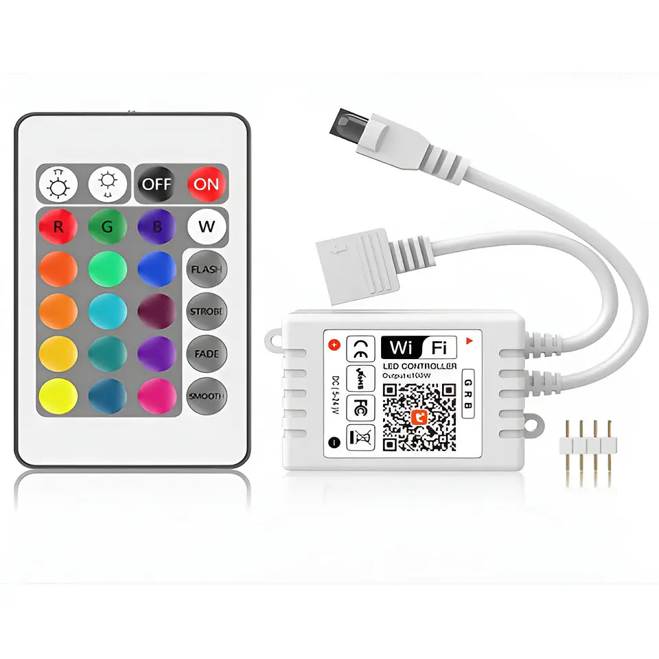 Controlador LED Tuya RGB WIFI 2.4G 24 teclas [HLP-YS-TUYA-IR24] 1